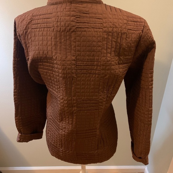 Analogy Vintage brown lightweight jacket, size L - Picture 5 of 8